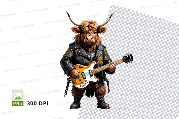 Rockin' highland cow