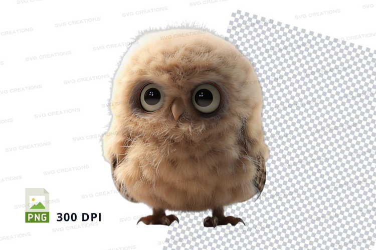 Cute owl plush toy