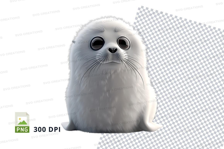 Cute seal clipart