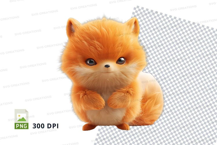 Adorable pomeranian puppy