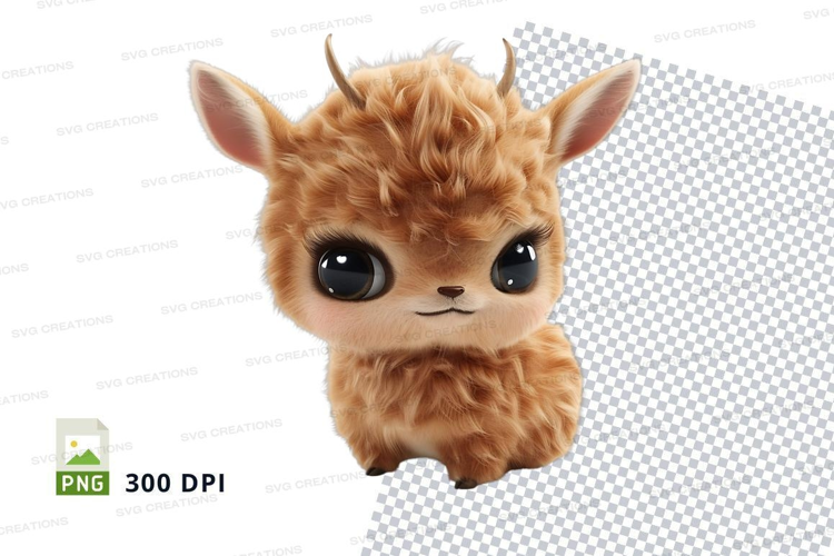 Cute deer plush toy