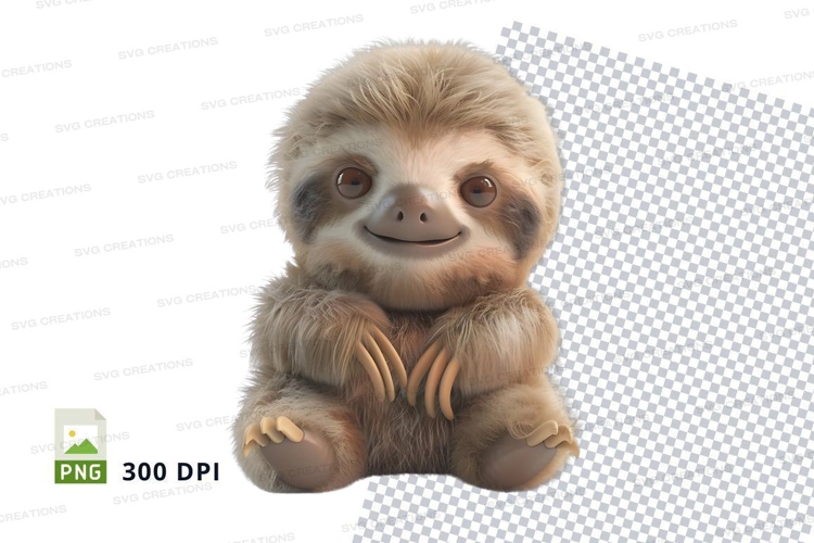 Sloth Clipart Image 18