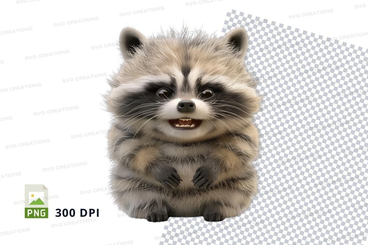 Raccoon Clipart Image 20