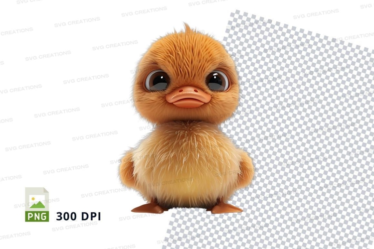 Cute Duck Clipart Image 11