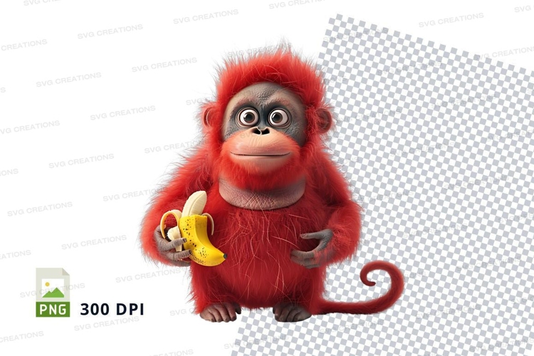 Monkey Illustration Image 17