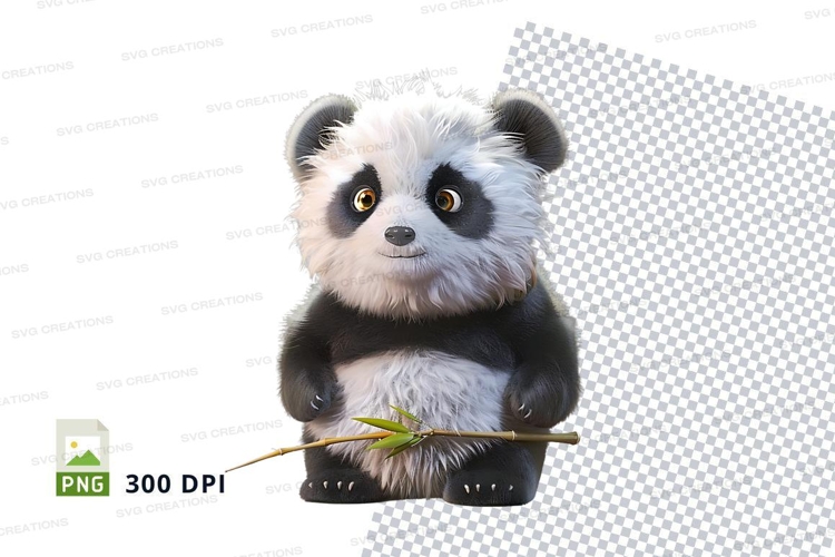 Panda Bear Cartoon Image 21