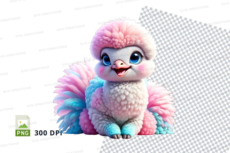 Cute cartoon bird