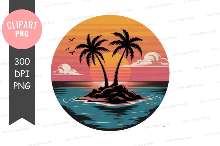 Palm Trees Clipart Image 14
