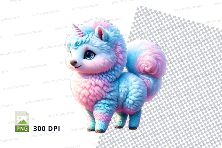 Pastel unicorn clipart