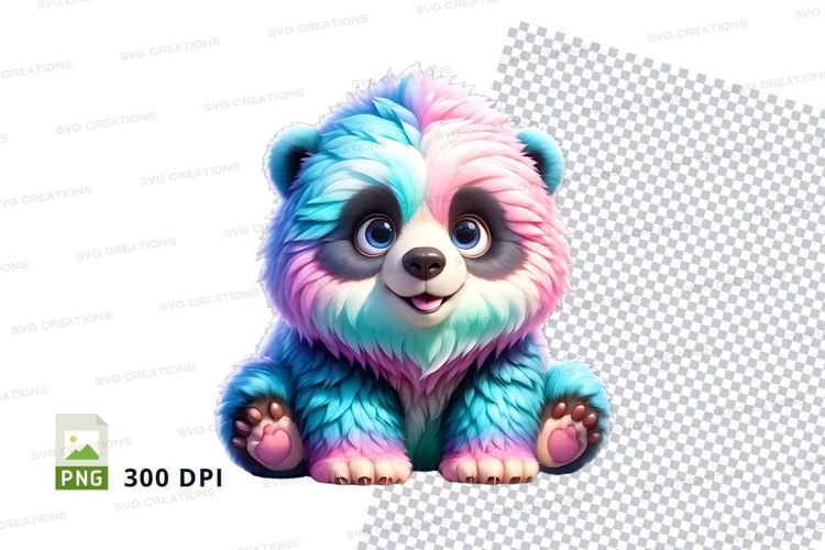 Cute Panda Clipart Image 3