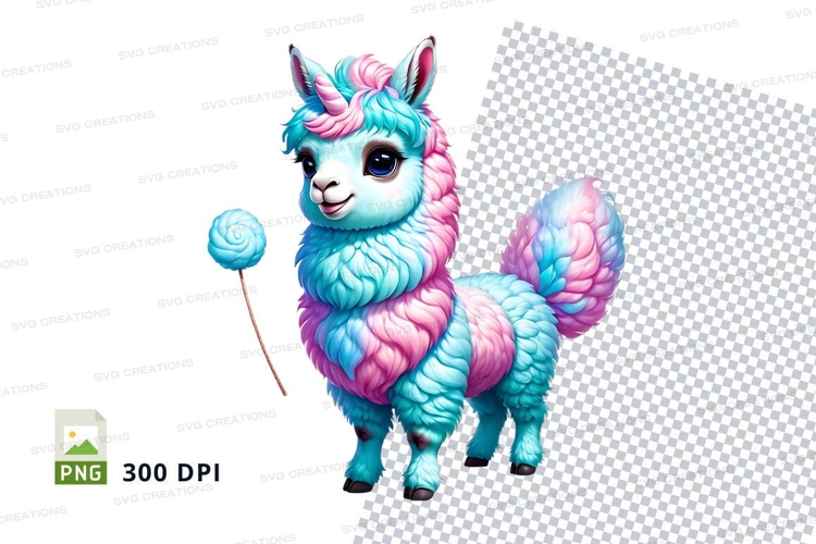 Cartoon Llama Image 16