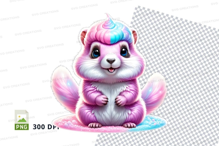 Cute Cartoon Hamster Image 22