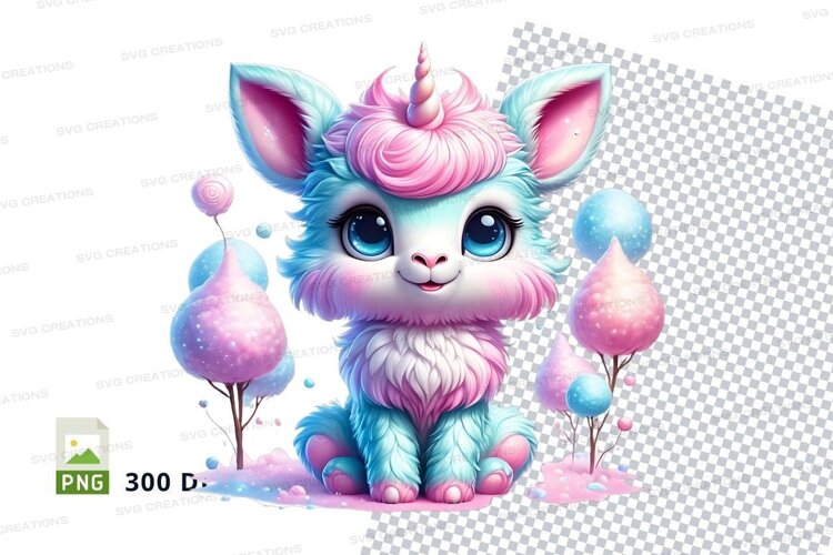 Magical unicorn kitten example image 1