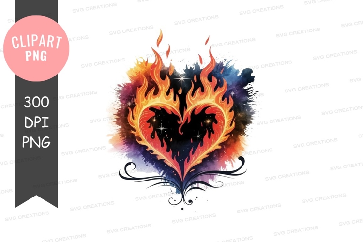 Fire Flames Clipart Image 20