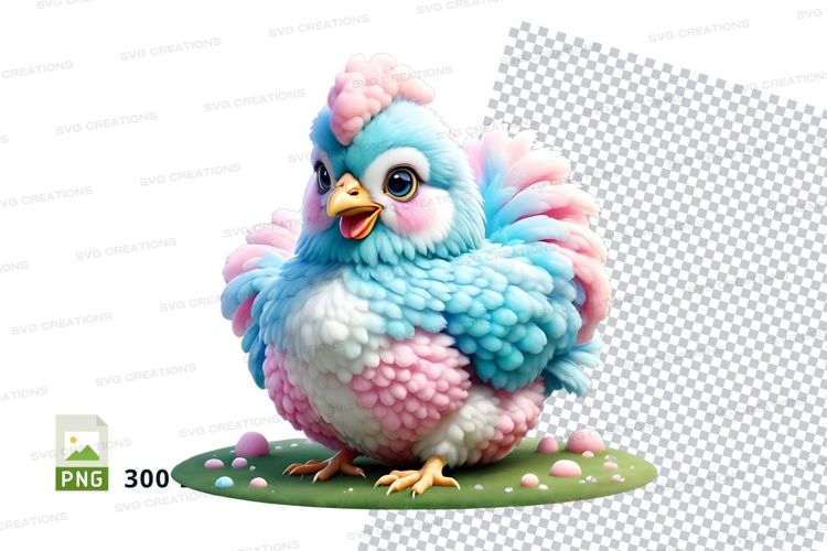 Colorful cartoon owl