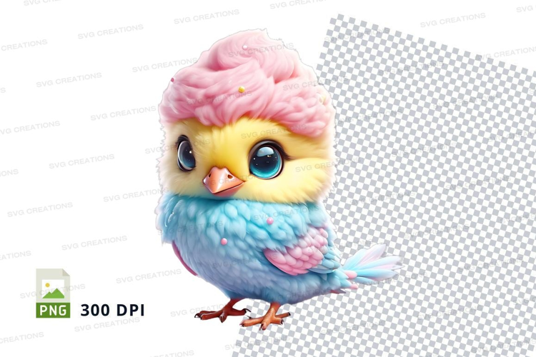 Cute cartoon bird