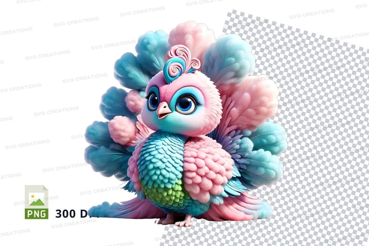 Fantasy bird clipart