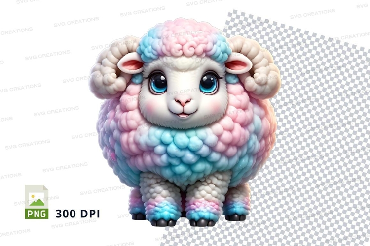 Cute Sheep Clipart Image 13