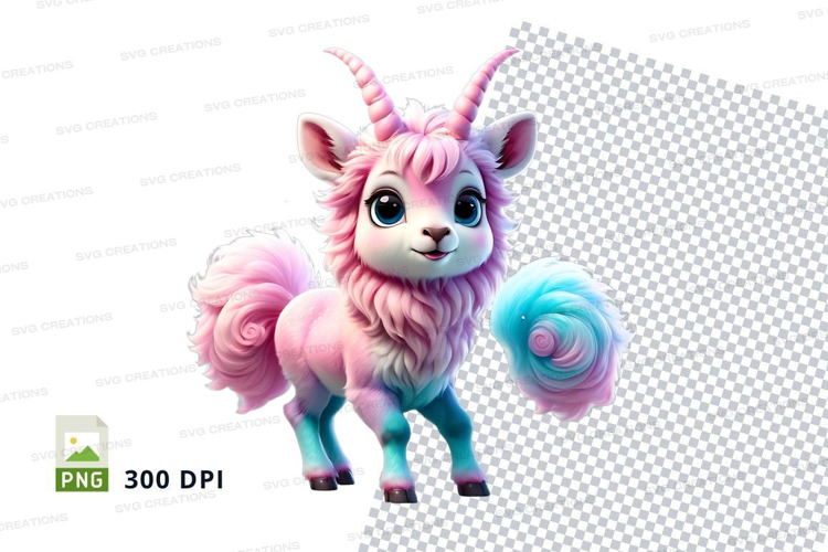 Magical pastel unicorn