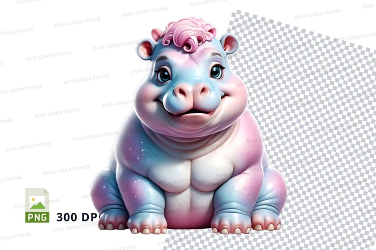 Hippo Illustration Image 13