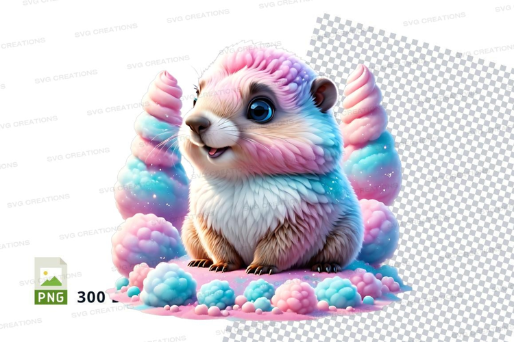 Magical pastel creature