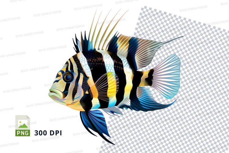 Colorful tropical fish