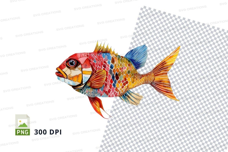 Cute Fish Clipart Image 19