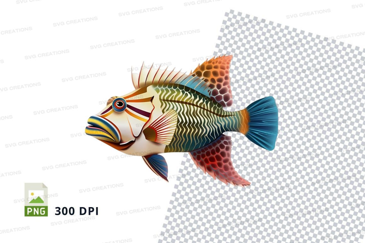 Colorful tropical fish