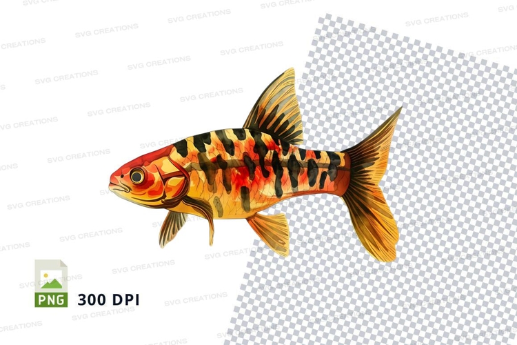 Vibrant tropical fish