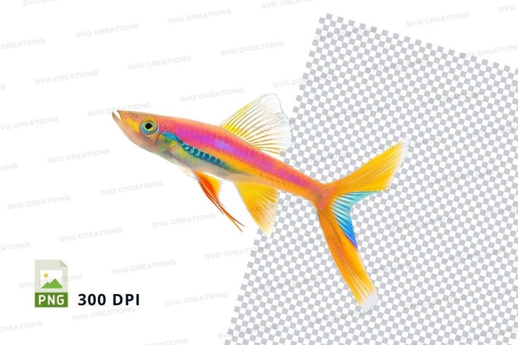 Colorful tropical fish example image 1