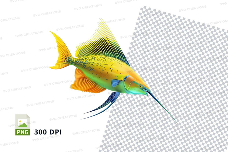 Vibrant tropical fish