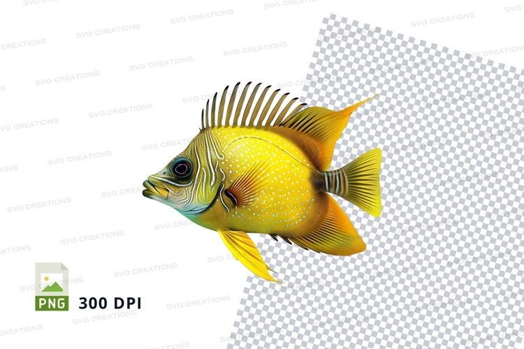 Vibrant tropical fish