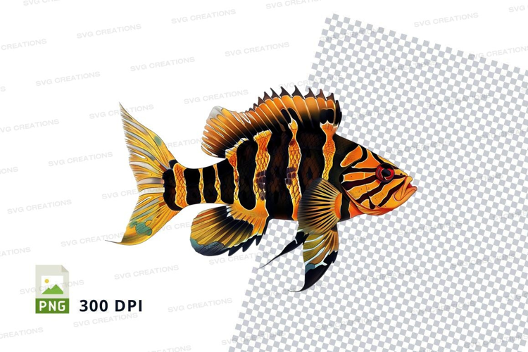 Vibrant tropical fish