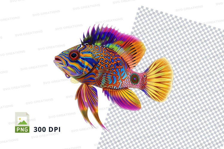 Tropical Fish Clipart Image 22