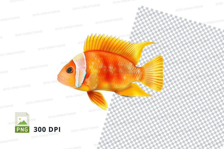 Vibrant tropical fish