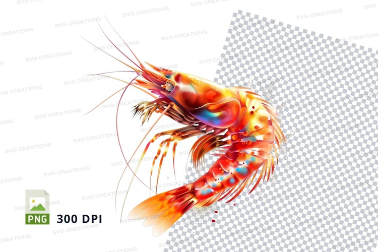 Shrimp Illustration Image 7