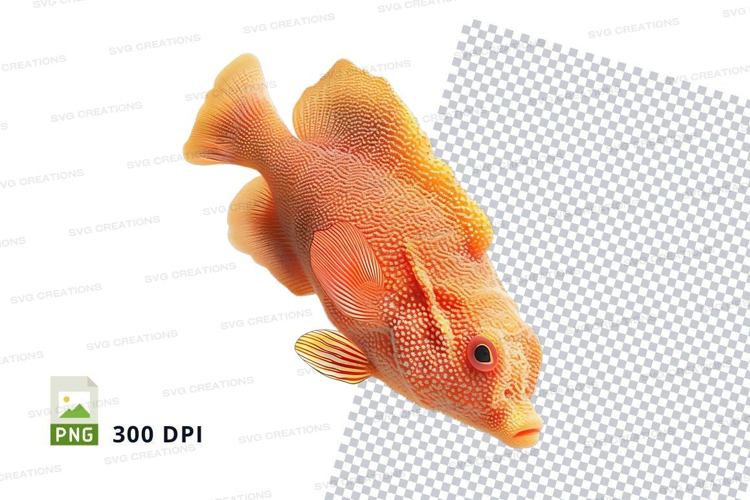 Orange clownfish
