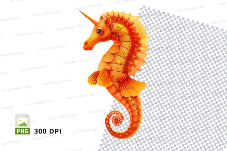 Magical seahorse