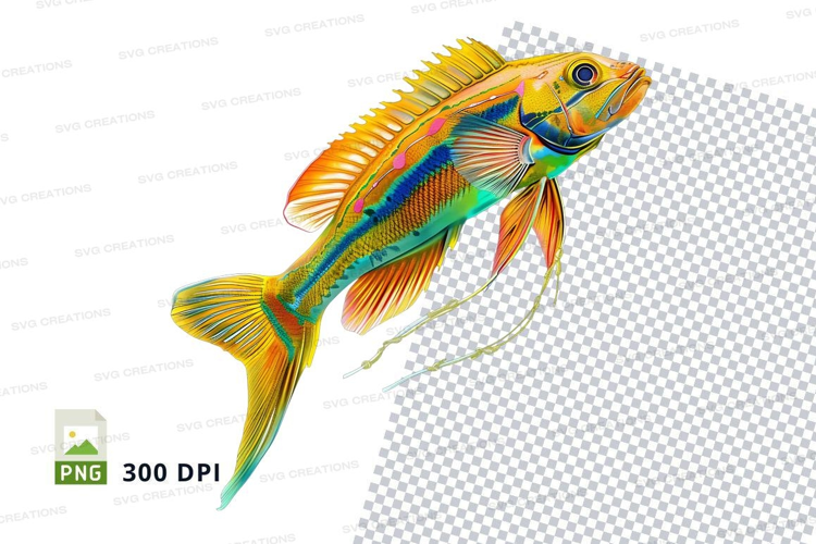 Colorful tropical fish