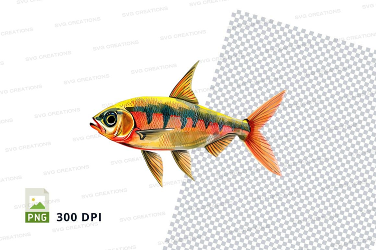 Vibrant tropical fish