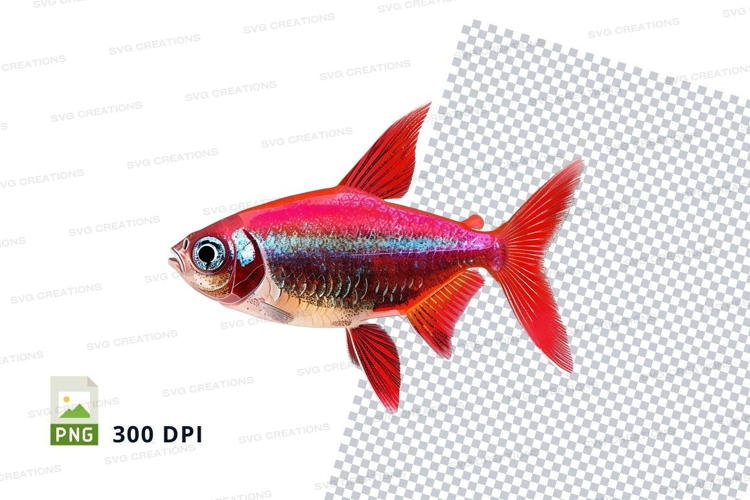 Vibrant tropical fish