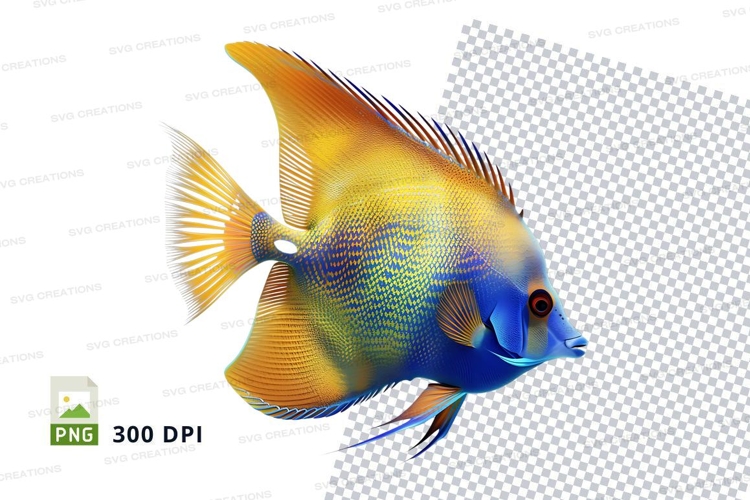 Colorful tropical fish