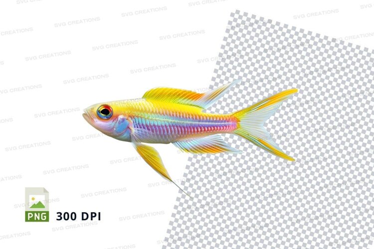 Vibrant tropical fish example image 1