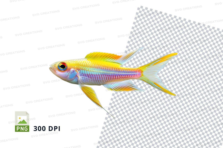 Vibrant tropical fish