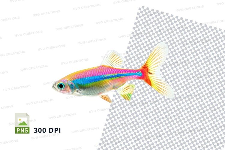 Colorful tropical fish example image 1