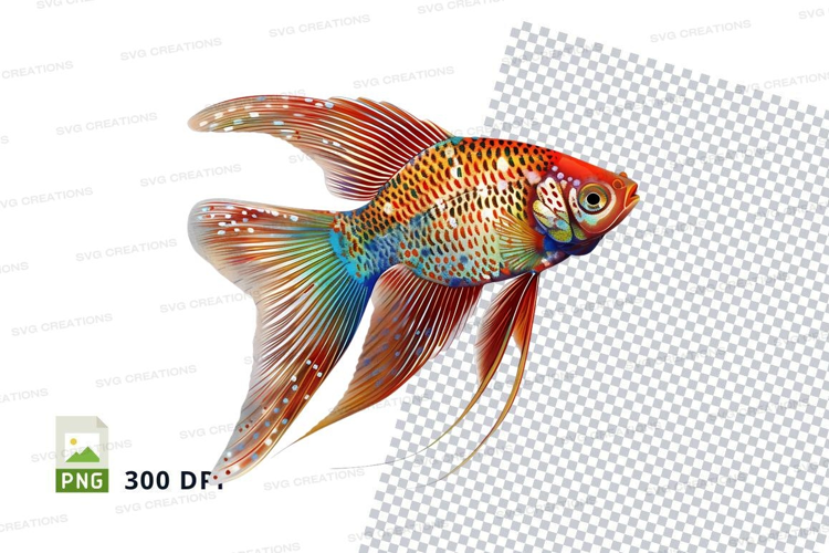Colorful tropical fish