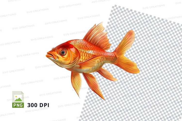 Vibrant goldfish