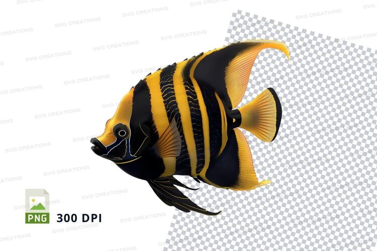 Vibrant tropical fish example image 1