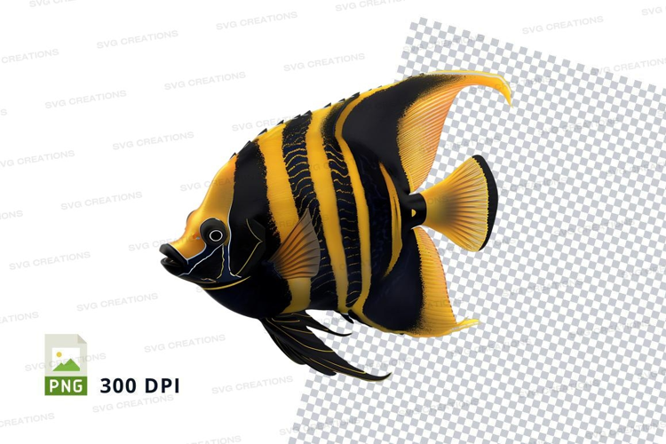 Vibrant tropical fish