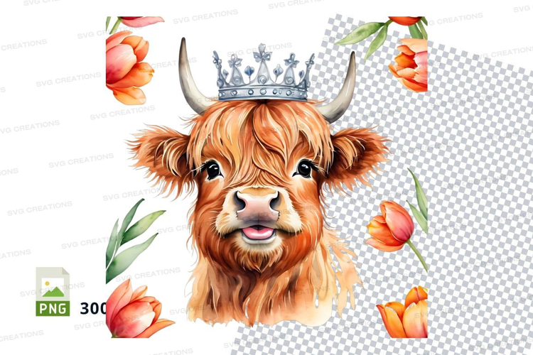 Regal highland cow